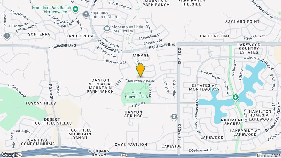 2901 E Woodland Dr Map and Location Details