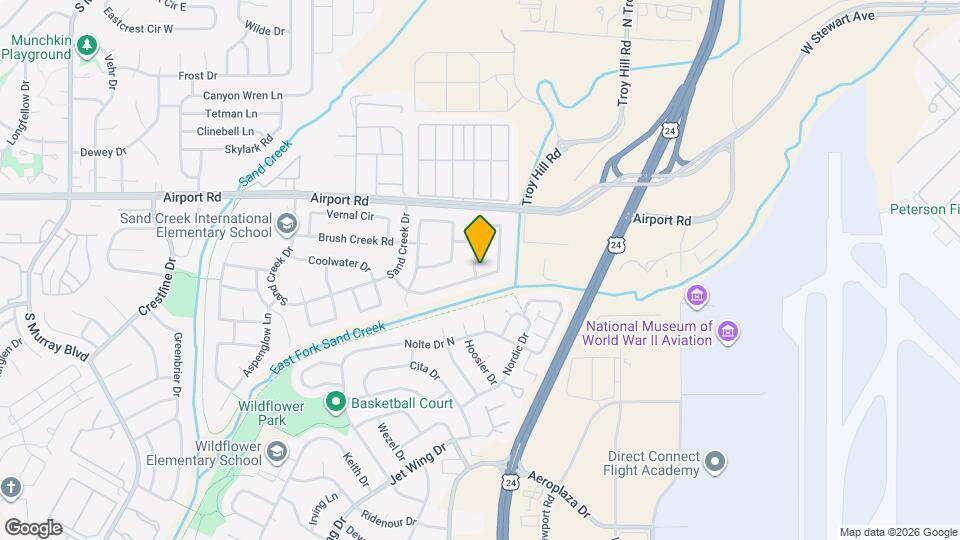 5292 Mountain Air Cir Map and Location Details