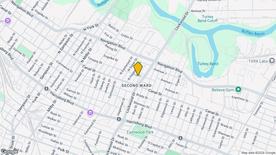 131 N Maplewood St Map and Location Details