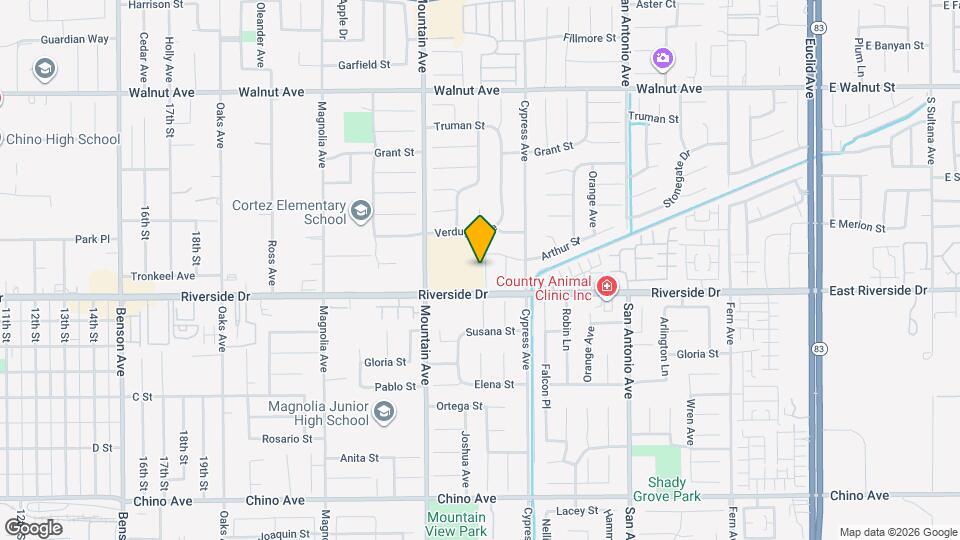 12864 Raintree Ct Mapa y Detalles de la Ubicación