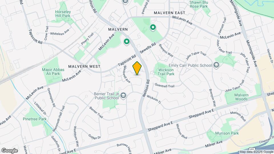 67 Coxworth Crescent Map and Location Details