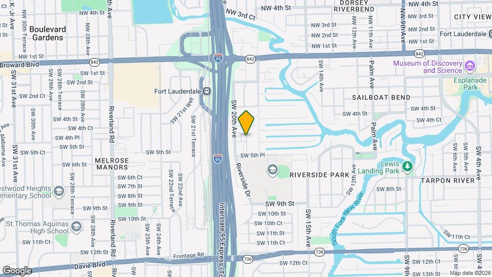 519 SW 19th Ter Map and Location Details