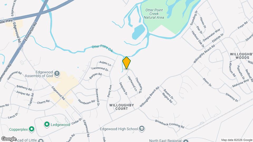 710 Sequoia Dr Map and Location Details