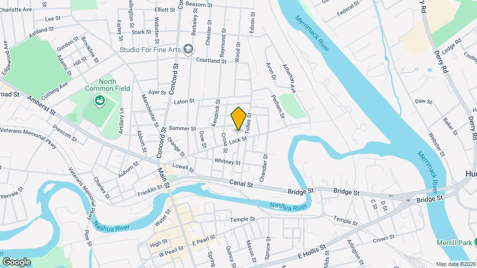 25 Salem St Map and Location Details