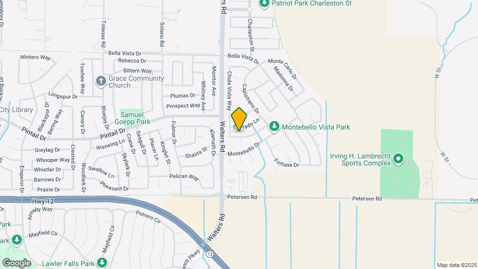 1506 Casa Loma Way Map and Location Details