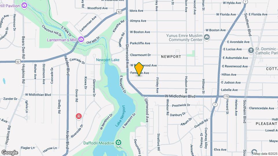 614 W Judson Ave, Unit up Map and Location Details