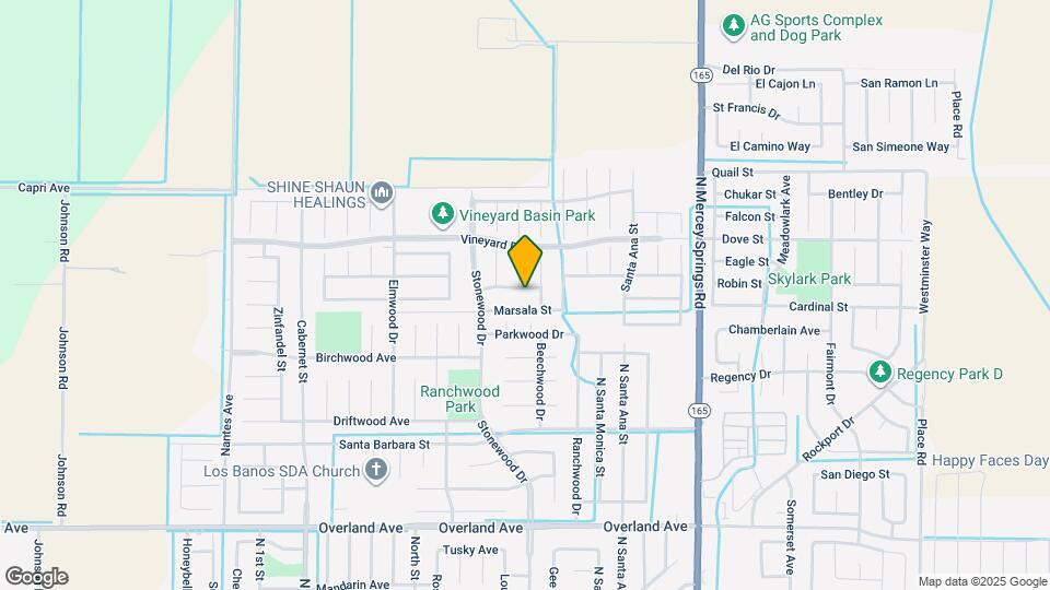 1021 Woodbridge St Map and Location Details