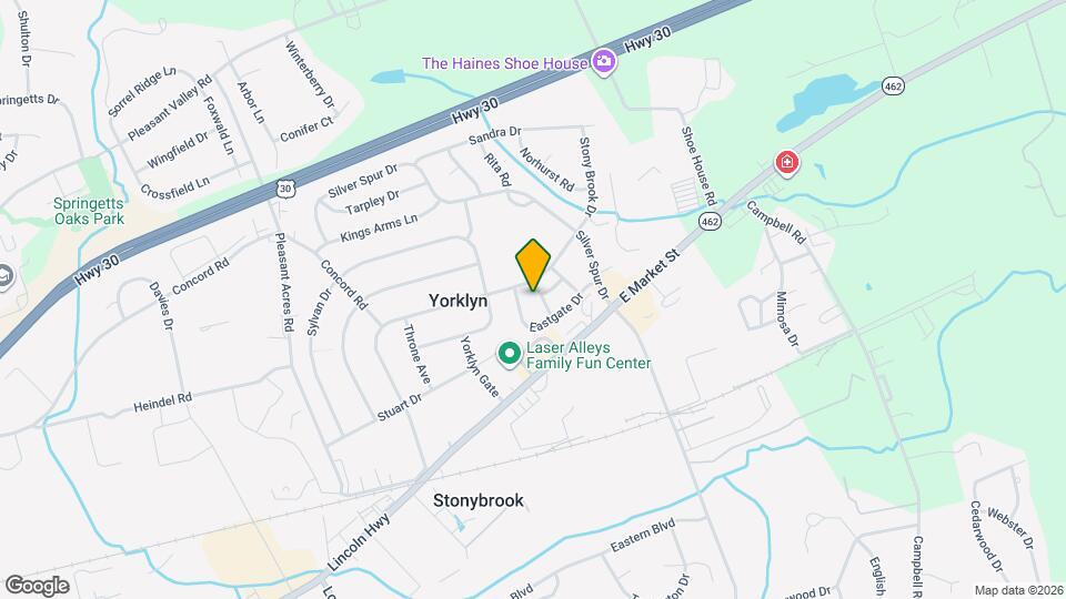 Eastgate Town Homes Map and Location Details