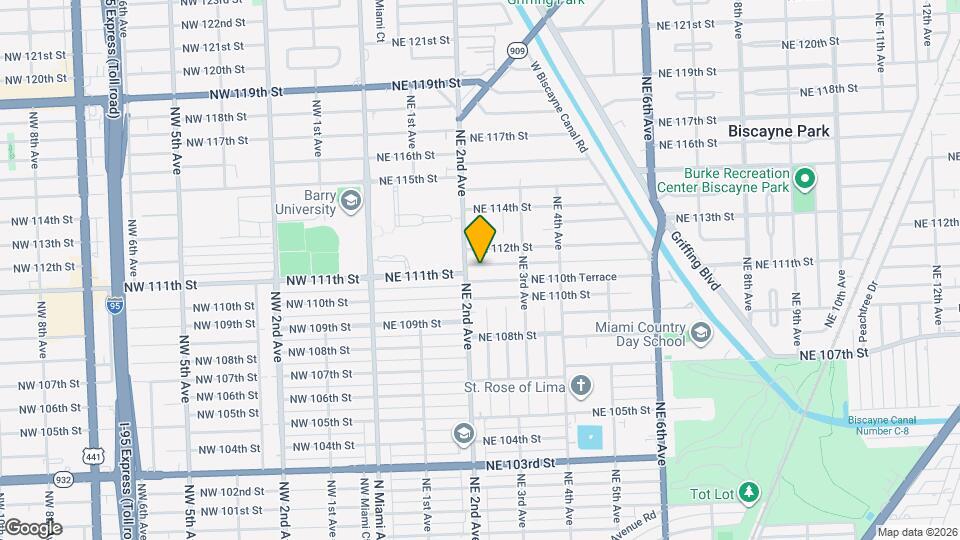224 NE 111th St Map and Location Details