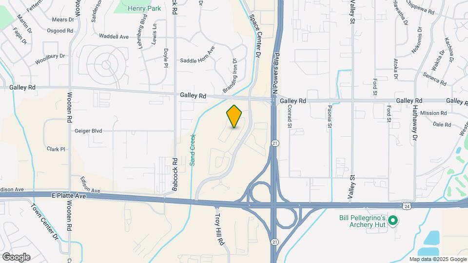 807 Endeavor Wy Map and Location Details