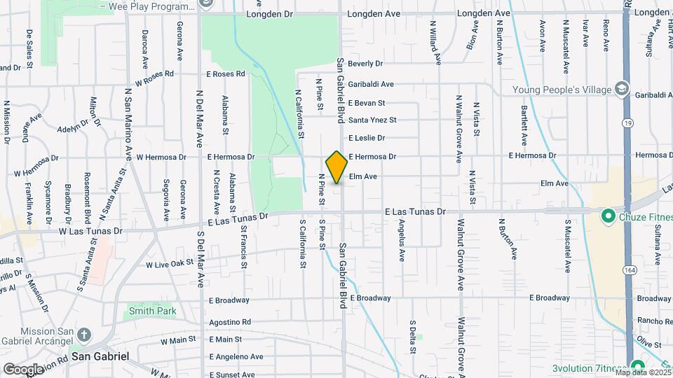 131 N San Gabriel Blvd Mapa y Detalles de la Ubicación
