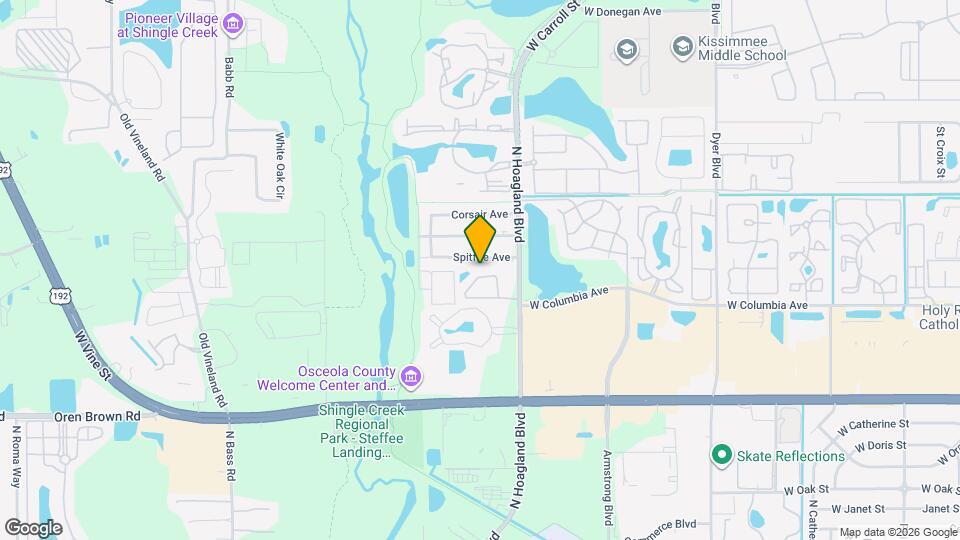 1838 Foxhall Cir Map and Location Details