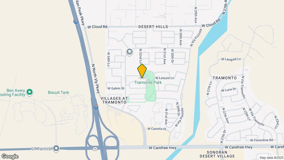 3226 W Leisure Ln Map and Location Details