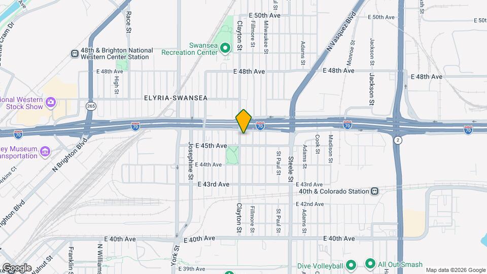 4530 Clayton St Mapa y Detalles de la Ubicación