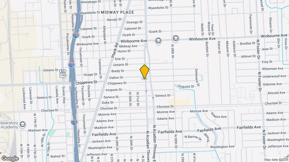 3265 Chippewa St Map and Location Details