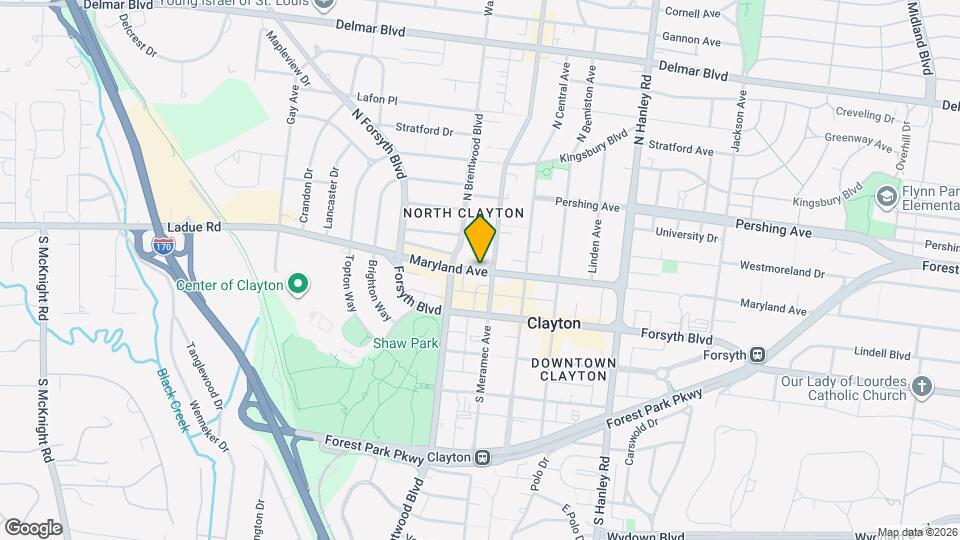 8025 Maryland Ave Map and Location Details