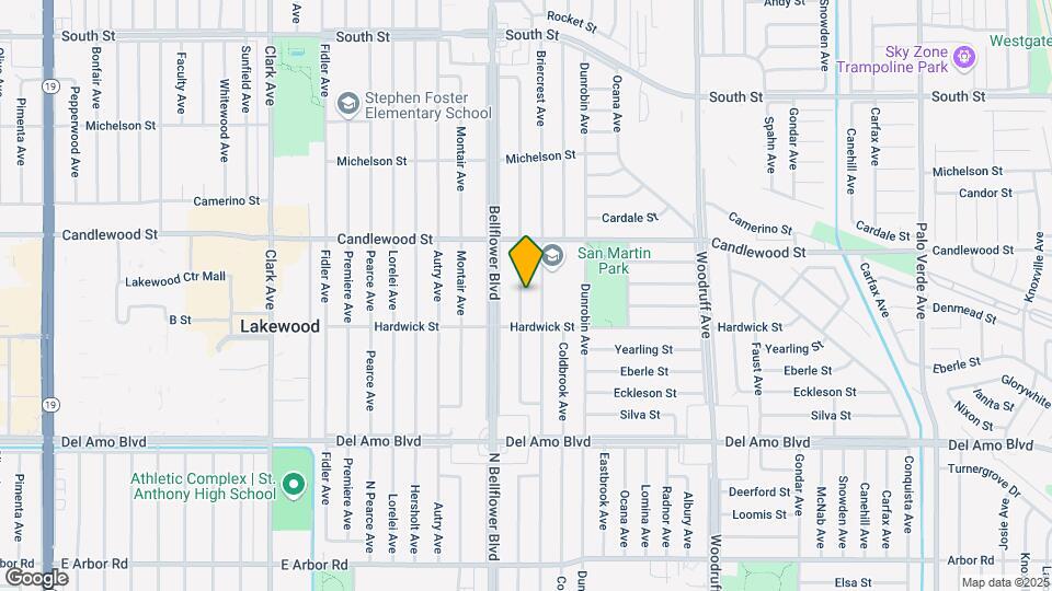 5134 Adenmoor Ave Map and Location Details