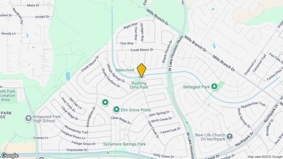 3203 Golden Willow Dr Map and Location Details