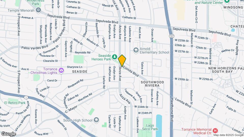 22916 Anza Ave Mapa y Detalles de la Ubicación