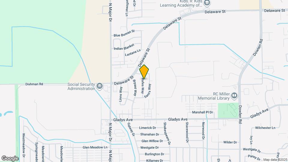 1980 Rafes Way Map and Location Details