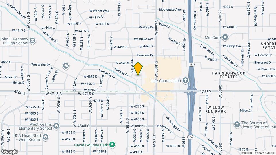 4112 W 4645 S Map and Location Details