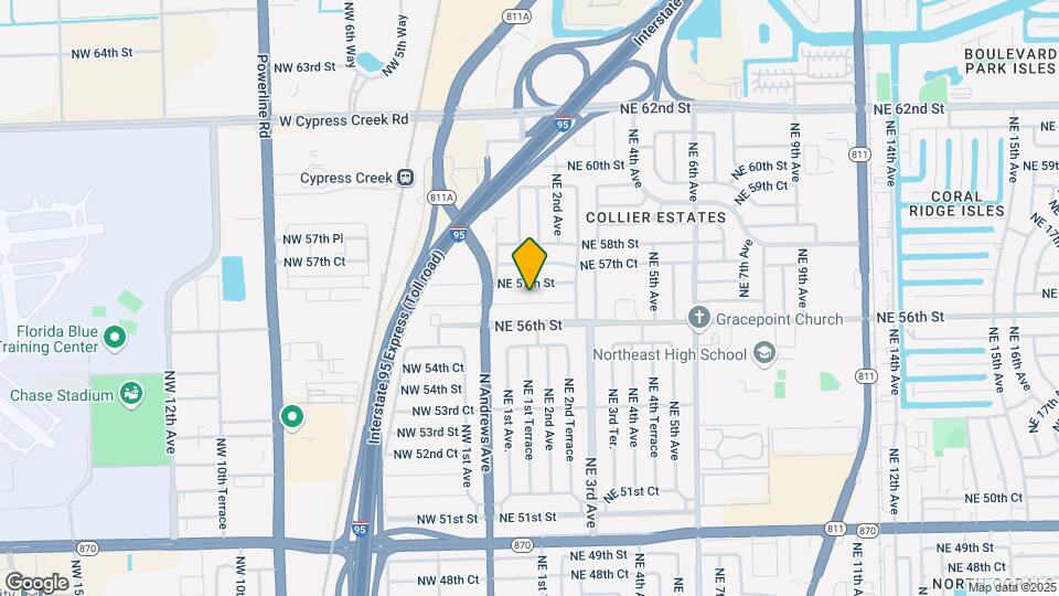 71 NE 56th Ct Map and Location Details