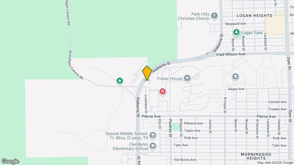 5030 Alabama St Map and Location Details