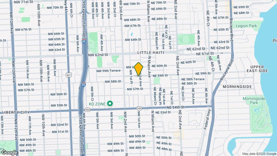 114 NW 59th St Map and Location Details