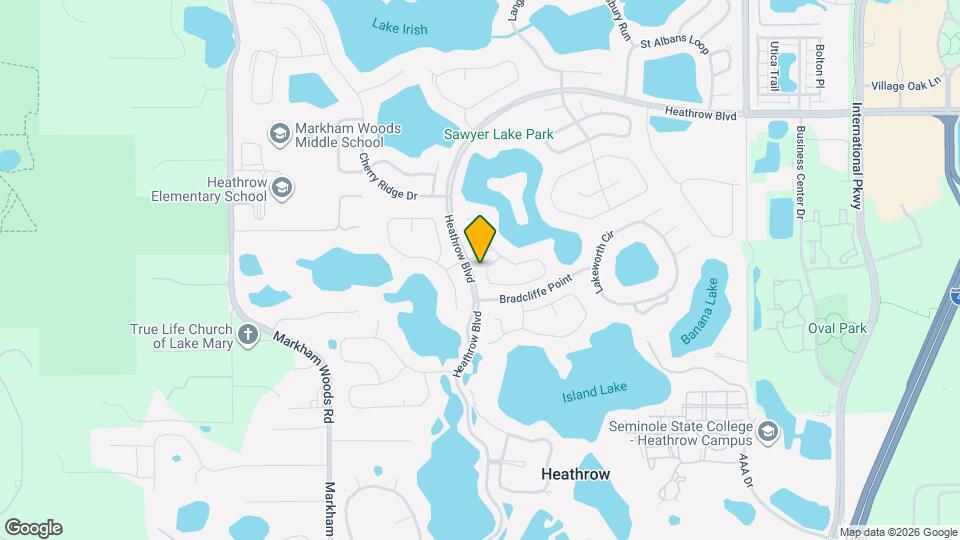 861 Paddington Terrace Map and Location Details