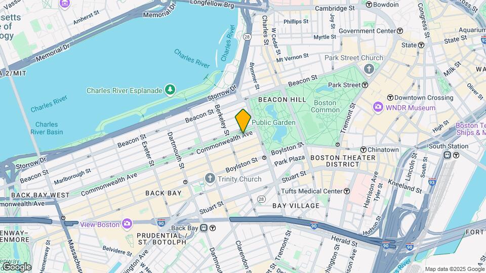 26 Commonwealth Ave, Unit 608 Map and Location Details