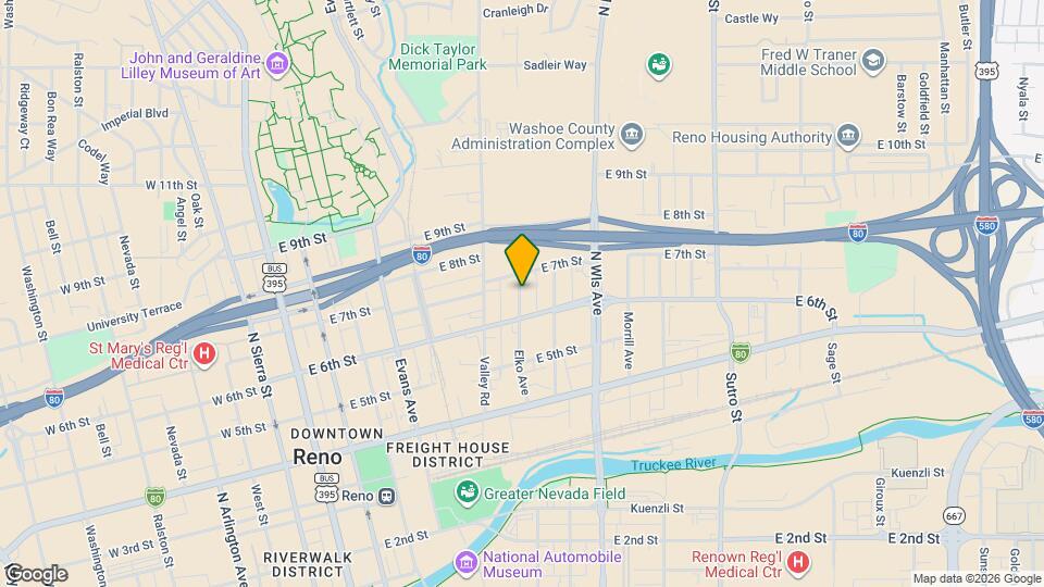 652 Elko Ave Map and Location Details