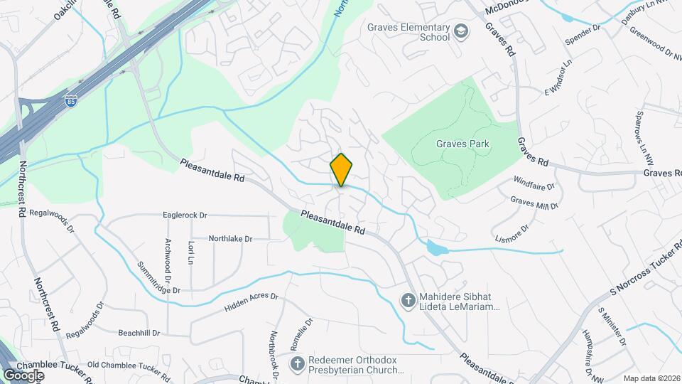 Meadowglen Village Map and Location Details