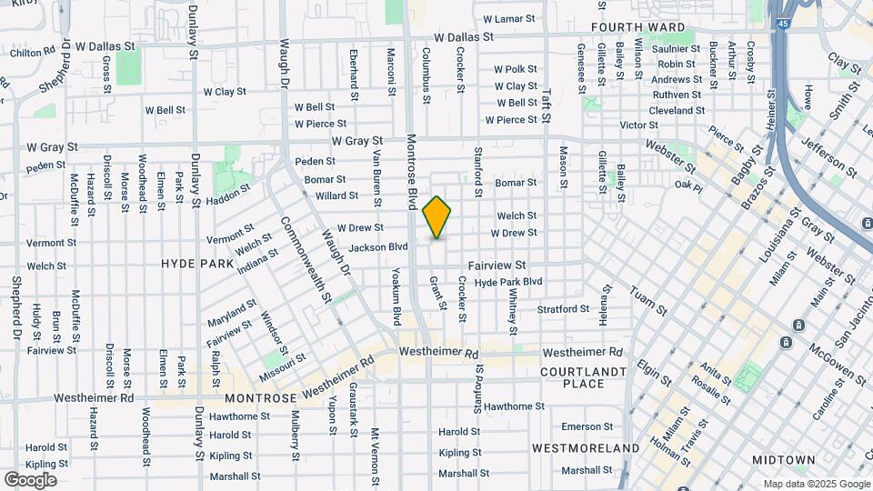 2213 Grant St Map and Location Details