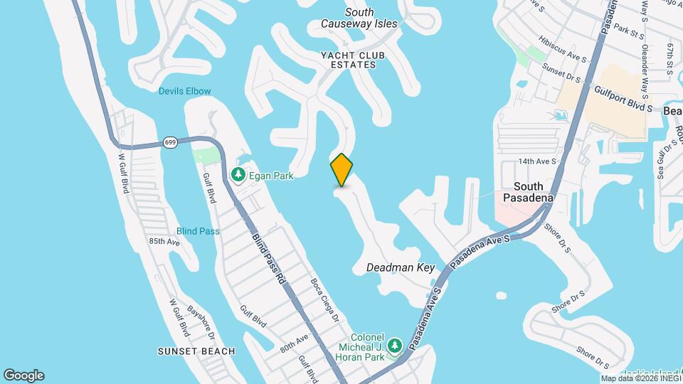 8040 Sailboat Key Blvd S Map and Location Details