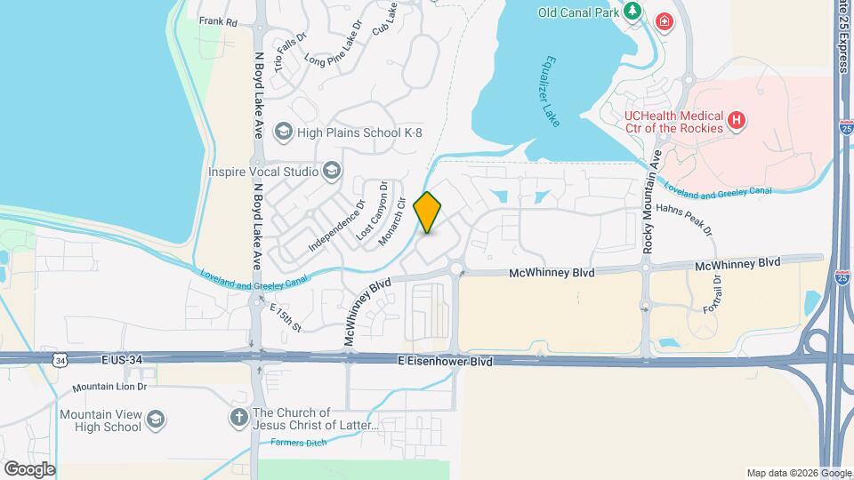 2011 Grays Peak Dr Map and Location Details