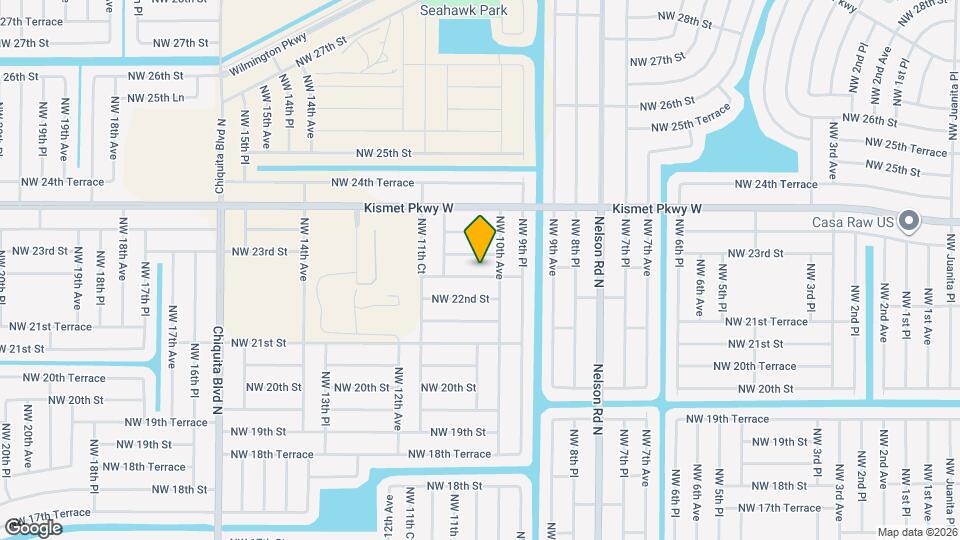 1011 NW 22nd Terrace Map and Location Details