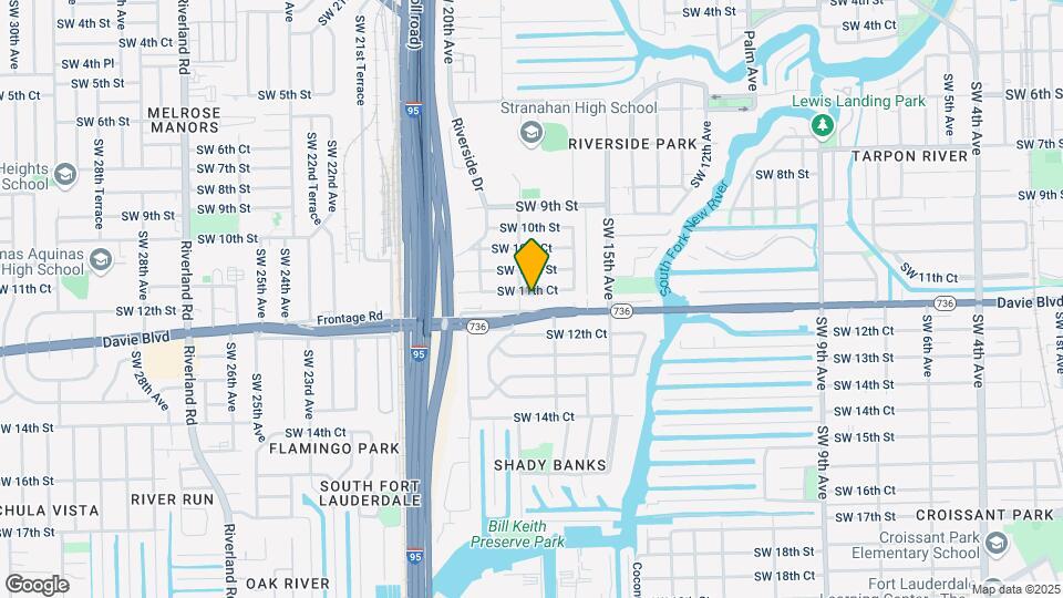 1716 SW 11th Ct Map and Location Details