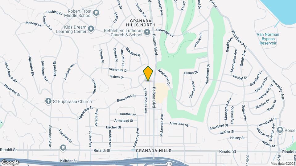 17018 Midwood Dr Map and Location Details