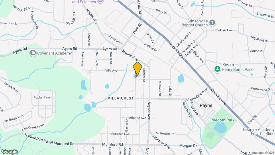 3893 Fairmont Ave Map and Location Details