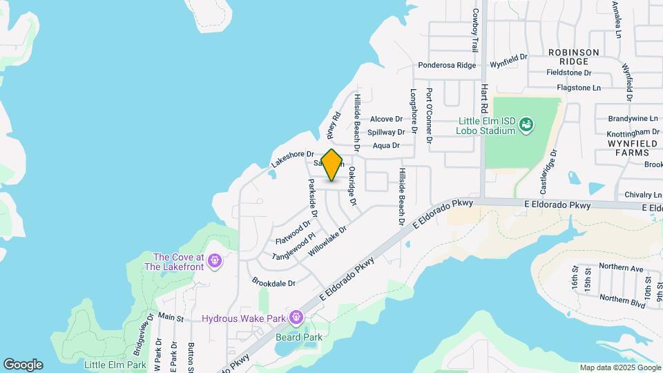 321 Ferndale Pl Map and Location Details