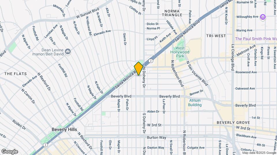 454 N Oakhurst Dr Map and Location Details