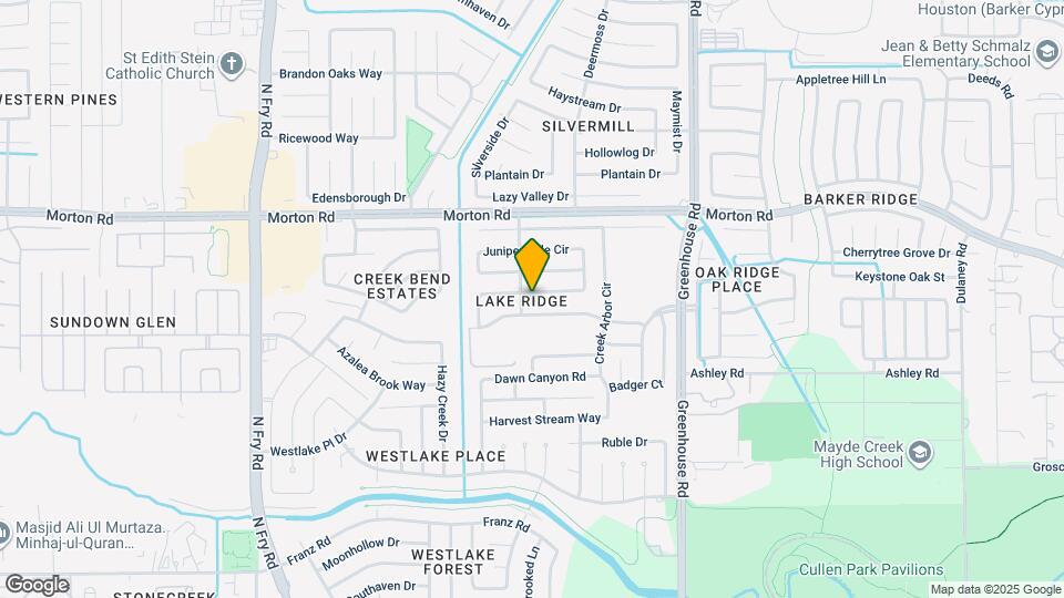 19439 Hillside Springs Cir Map and Location Details