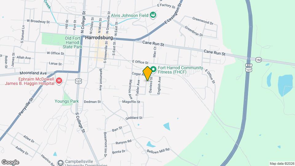 427 Cardwell Ave Map and Location Details