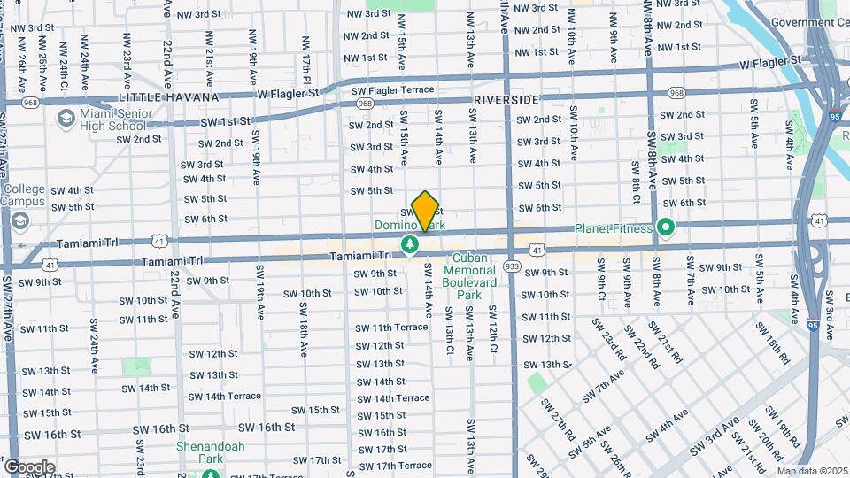 1436 SW 7th St Map and Location Details