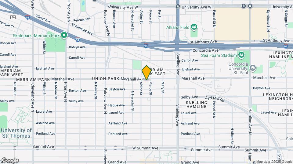 1680 Marshall Ave Map and Location Details