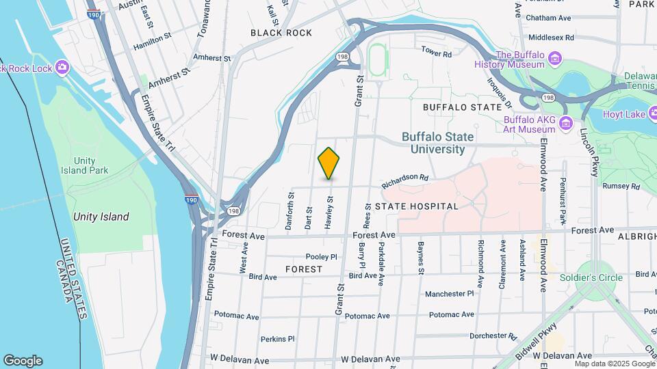 86 Hawley St Map and Location Details