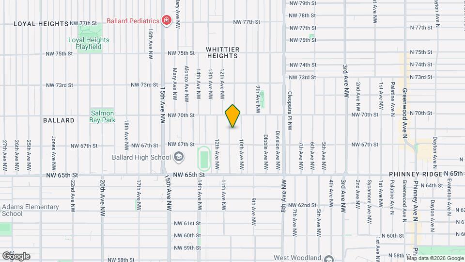 6728 11th Ave NW Map and Location Details