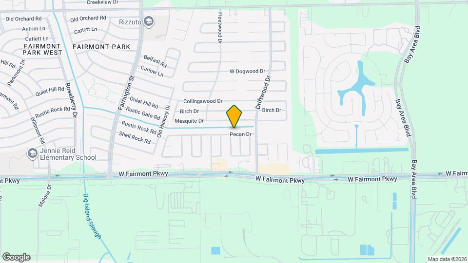 10921 Pecan Dr Mapa y Detalles de la Ubicación