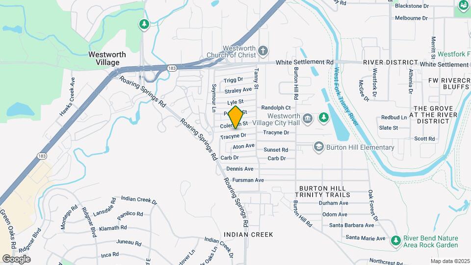 5832 Tracyne Dr Map and Location Details