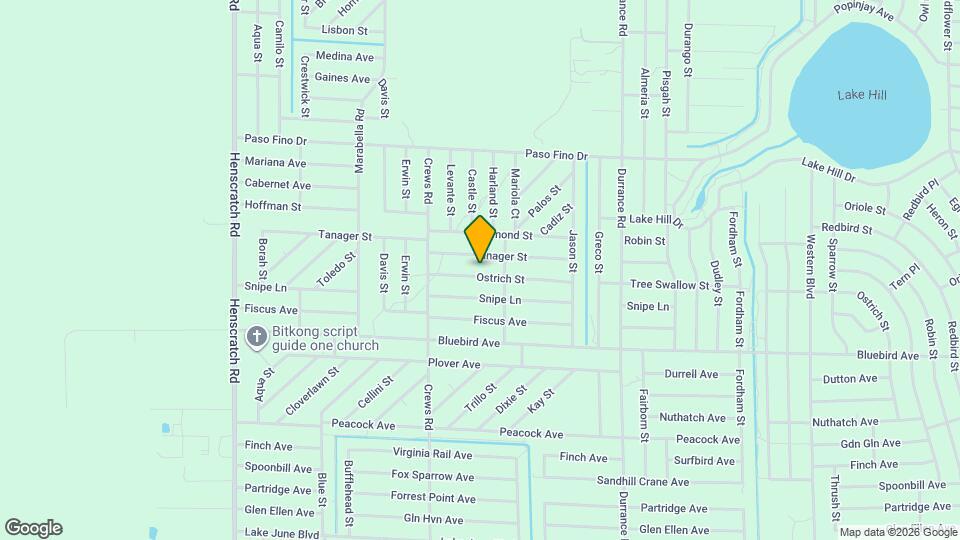 3445 Cliff Swallow St Map and Location Details